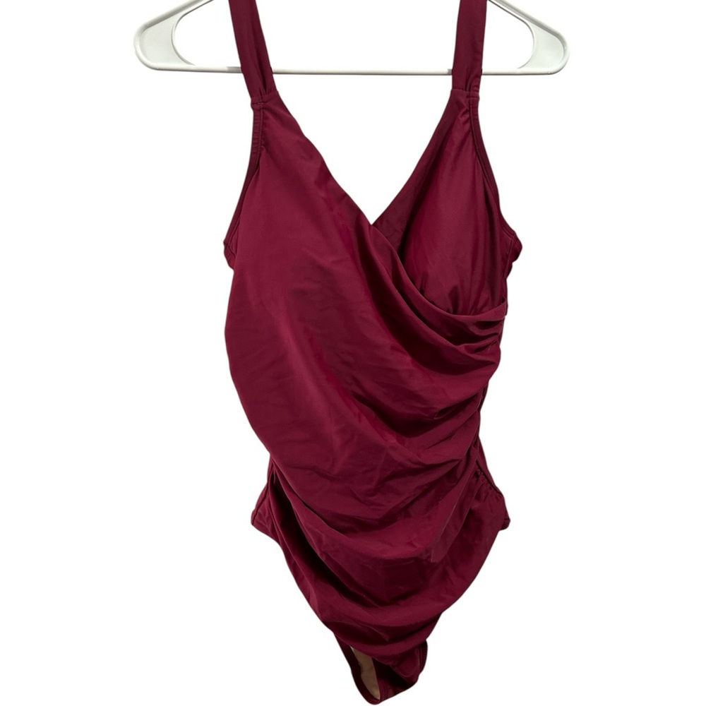 Cupshe Burgundy Women's Intimate Chemise